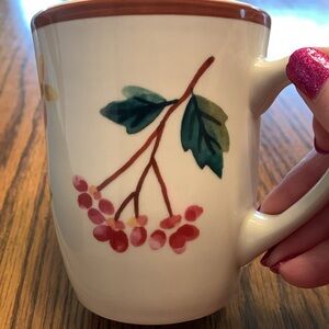 Longaberger Fruit Medley Coffee Mug